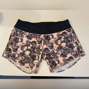 Oiselle Long Roga Shorts
